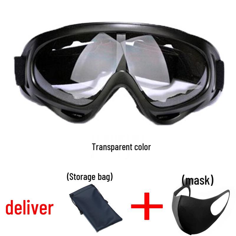 X400 Tactical Windproof Goggles for Cycling, Skiing, and Motorcycling - Military-Grade, Anti-Impact Protection.