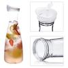 Transparent Drinkware With Lid for Cold Drink Juice Pitcher Water Bottle Lemonade Jar Water  Carafe