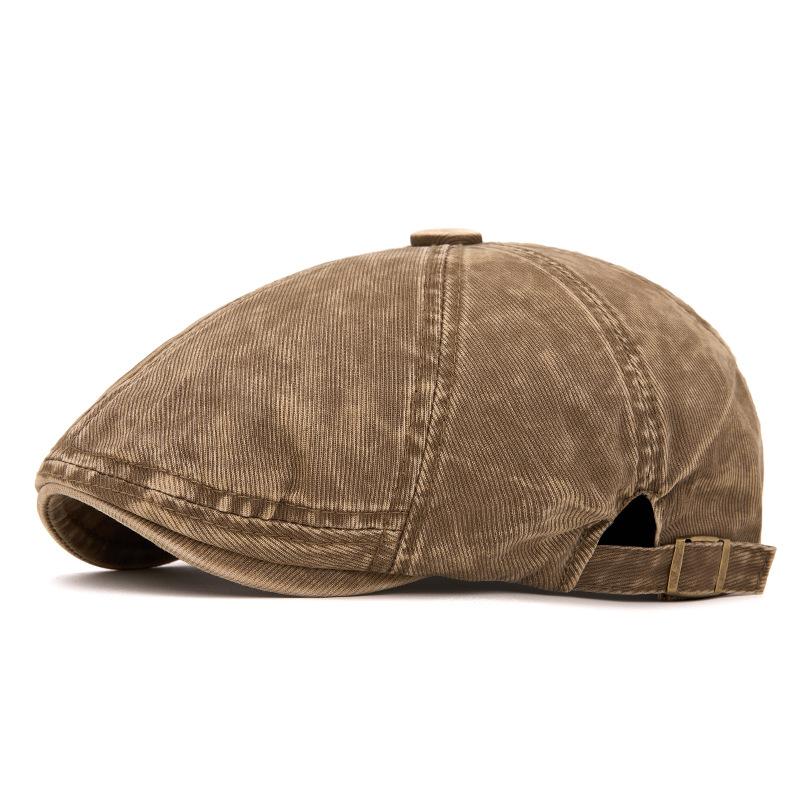 Denim Beret Men's Retro Forward Cap British Newsboy Hat