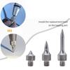 High Efficiency Stainless Steel Leveling Hammer Kit with 3 Replaceable Heads Suitable for Metalworking Home And Auto Use