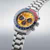 Seiko Watch PROSPEX SBDL117 Mens Wristwatch Made Japan Solar SPEEDTIMER Series Tachymeter Bezel Chronograph Date Calendar Bright Yellow Dial Stainless