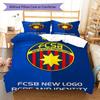 FCSB History Bedding Quilt Set Quilt Cover Pillowcase Home Decoration Birthday Gift (1 * Duvet Cover + 2 * Pillowcase, Without Core)