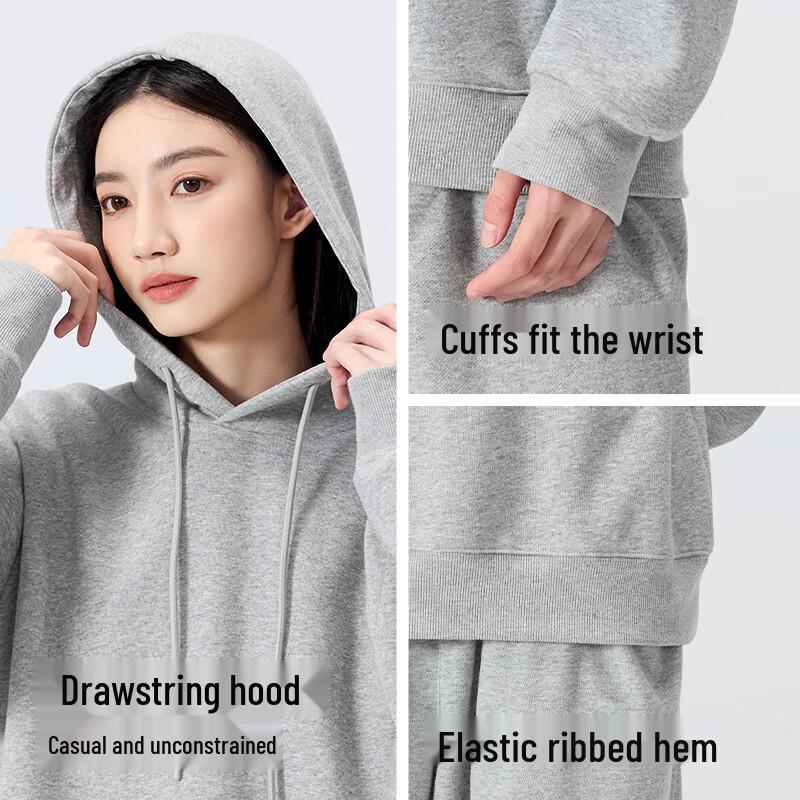 MINISO Heavyweight Hooded Pullover Sweatshirt