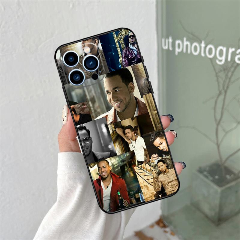 Singer Romeo Santos For iPhone 16 15 14 13 12 11 Pro Max X XS Max XR Plus Phone Case Accessories