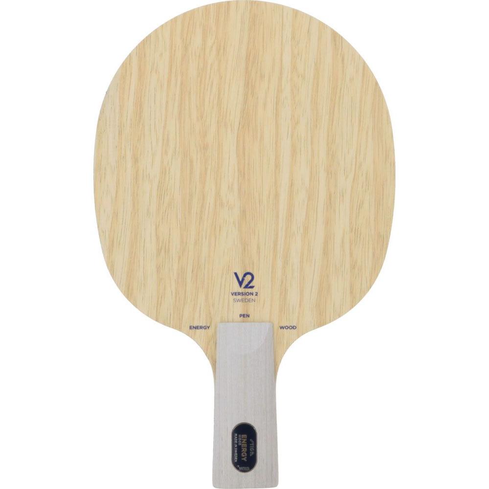 Used STIGA Table Tennis Energy Wood V2 WRB PEN JTTA Japan Table Tennis Association Official Balance Stability Rotation Momentum Absorption Swing Club