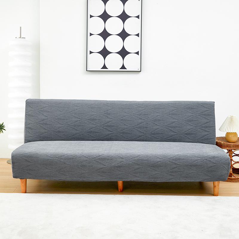 1 PC New Jacquard Sofa Bed Cover Stretch Futon Cover For Living Room Protector Removable Washable Slipcover of Sofa Bed