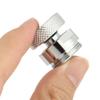 1Pc Swivel Aerator Adapter 360 Degree Adjustable Faucet Adapter Water Purifier Accessories Anti-Slip Garden Hose Connection 22mm