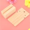 Natural Wooden Earring Holder Stand Jewelry Organizer Display Storage Rack S