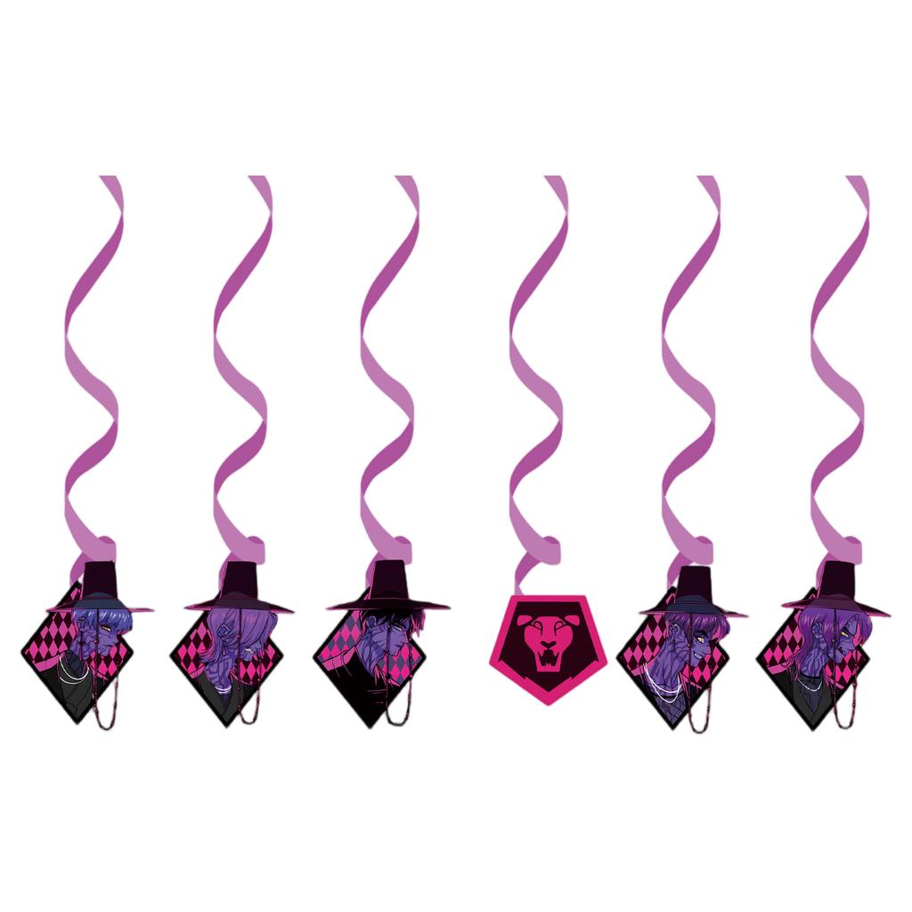 Birthday Theme Party Decoration Banner Pull Flag Cake Flag Balloon- Set