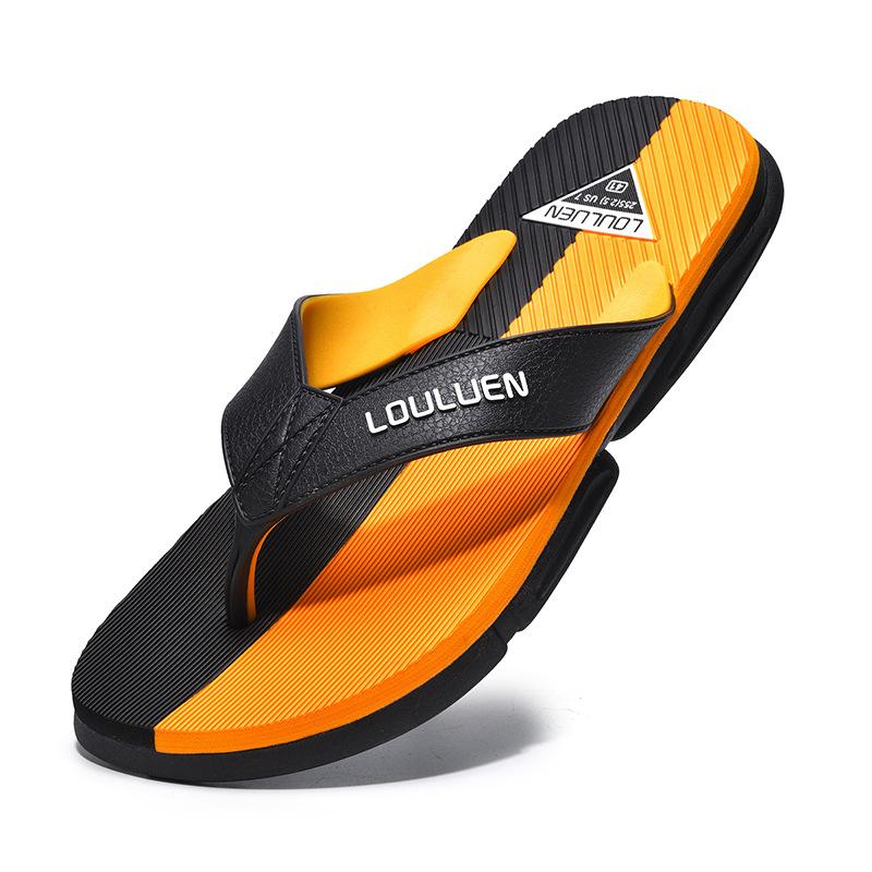 Summer men's flip-flops eva cool slippers non-slip household thick-soled rubber sports slippers men's outdoor sandals