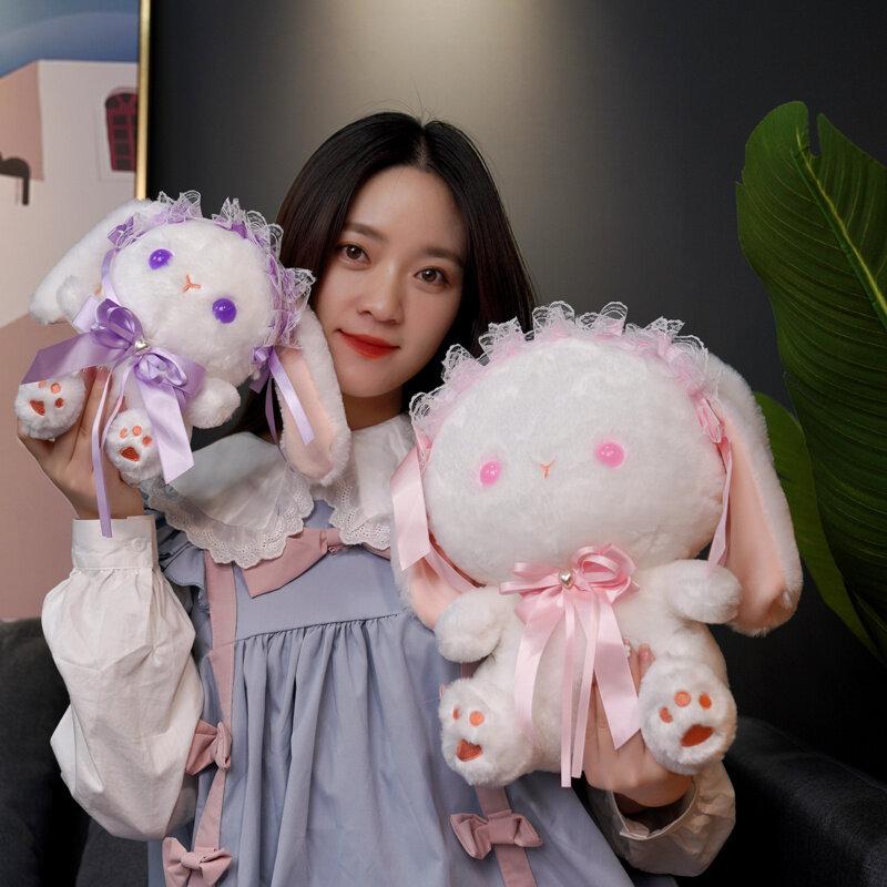 23/35cm Kawaii Cartoon Stuffed Animal Lolita Rabbit / Bunny Plush Toy Doll Birthday Gift for Kids Girls Girlfriends Home Decor