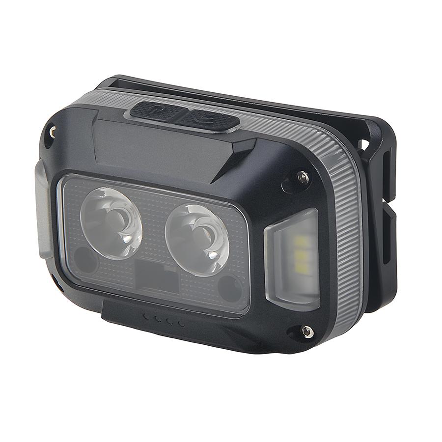 Mini Portable 3-source Sensing LED Headlight with Strong Light Ultra Bright Outdoor Waterproof Fishing Head Mounted Flashlight