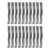 20Pcs Plastic Spiral Binding Coils 32mm Diameter 48 Teeth 4:1 Pitch 280 Sheet Capacity Binding Spirals for Document