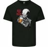 Beer or Death Funny Alcohol Skull Skeleton Halloween T Shirt New 100 Cotton Short Sleeve ONeck Tshirt Casual Mens Top
