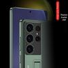 Samsung S25 Ultra Case: Transparent, Ultra-Thin Plated Phantom with Precise Holes & Stand