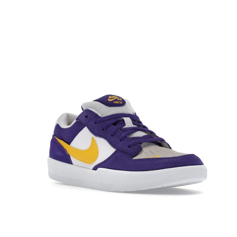 Nike Force 58 SB Court Purple Amarillo Unisex Sneakers White DV5477-500
