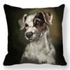 Creative pet dog design Digital printing short plush pillow covers decorative for car sofa office cushion cover home goods