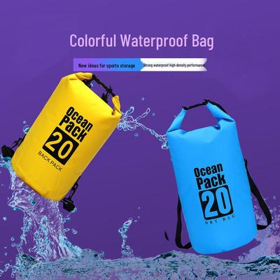 Waterproof Outdoor Sports Bag: Swim, Fitness, Beach, Camping & Mountaineering Backpack