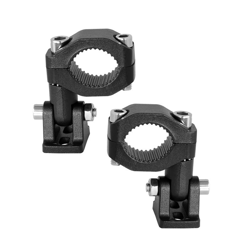 Motorcycle Headlight Mount Bracket 19-26mm Adjustable Spotlight Clamp Motorcycle Head Light Lamp Holder Support for SUV