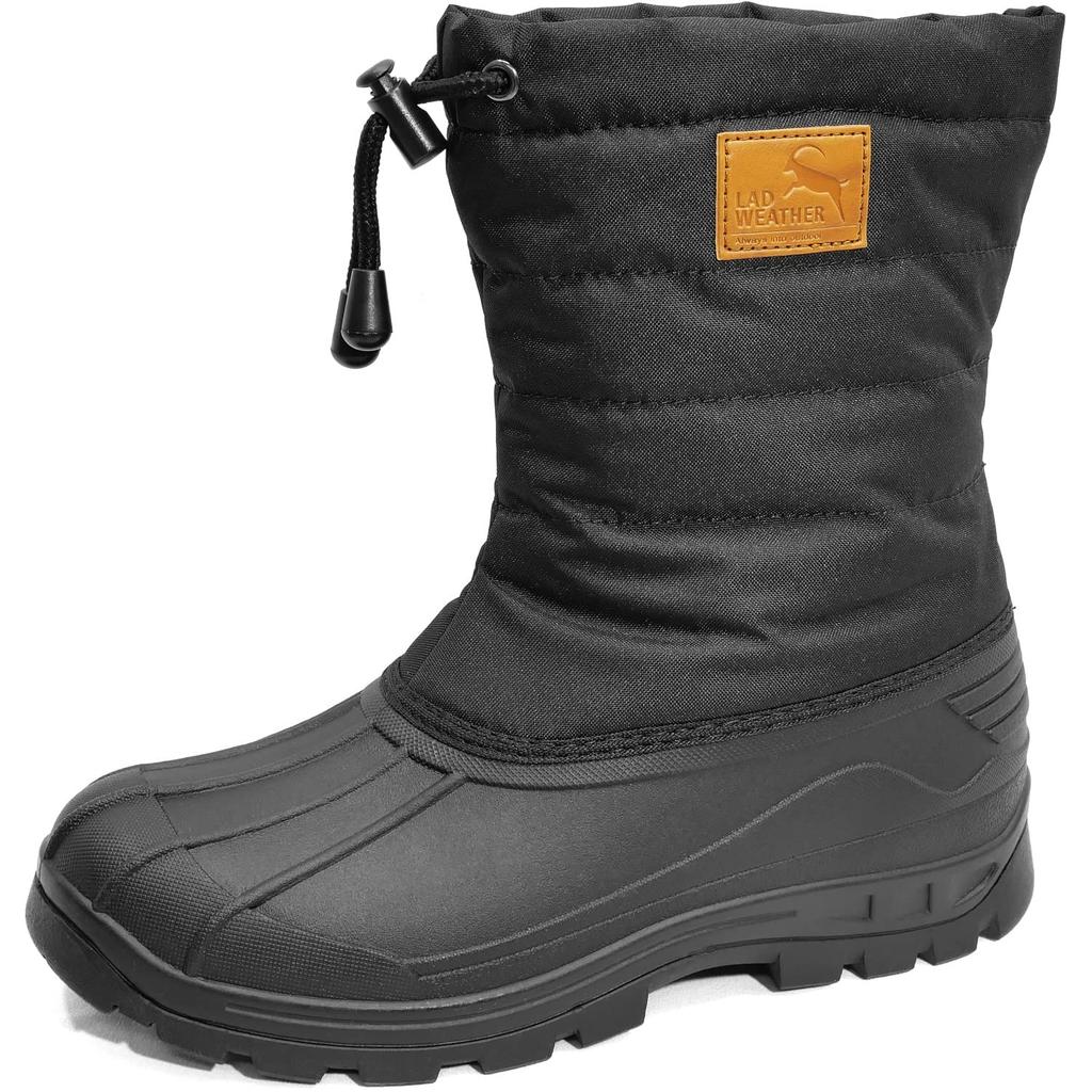 Radweather Snow Boots for Men and Women, Fully Waterproof, Warm with Fleece Lining, Waterproof and Non-Slip Snow Boots (Women's, Small)