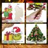 Lynch Wooden Christmas Tree Ornaments: Festive Pendant Tags for Home and Party Crafts