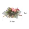 Molans Boho Braut Haarkämme Rustikale Hochzeit Floral Frauen Stimulation Blume Haarnadeln Bräute Haaraccessoires Grün Haarkämme