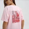 Western Style New Fashion Casual Loose Print Short sleeve T-shirt Top Printed Cotton T-shirt