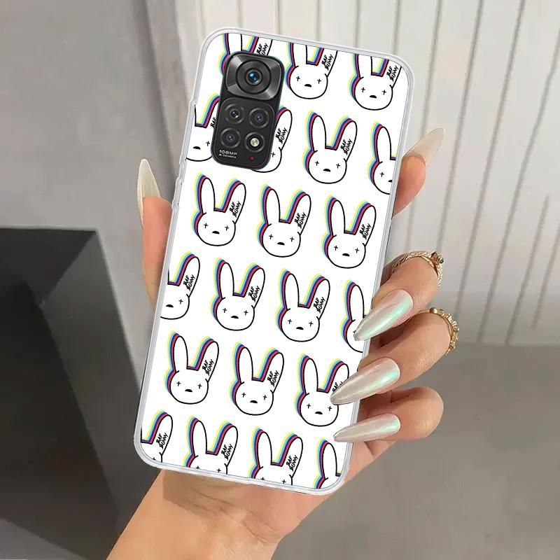 Bad Bunny X100pre Phone Case for Xiaomi Redmi Note 15 14 14S 13 12S 12 Pro 11S 11 Plus 11T 11E 10S Soft Funda Print Shell Redmi