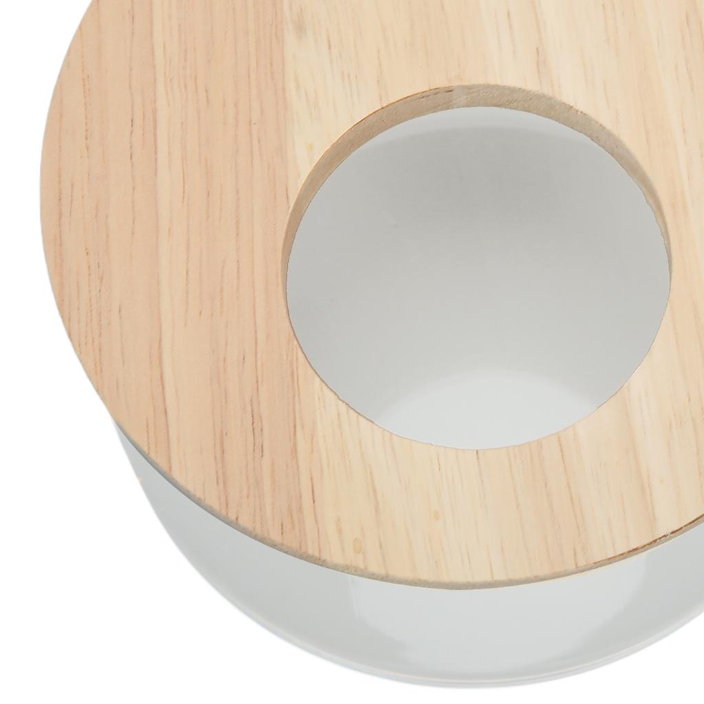 Hamster Sand Bathtub Small Round Shaped Pet Sand Box Transparent Acrylic Sand Bathroom