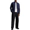 Calvin Klein Solid Color Long Sleeve Zip Collar Jacket Men Jackets Navy K10K112368-CHW