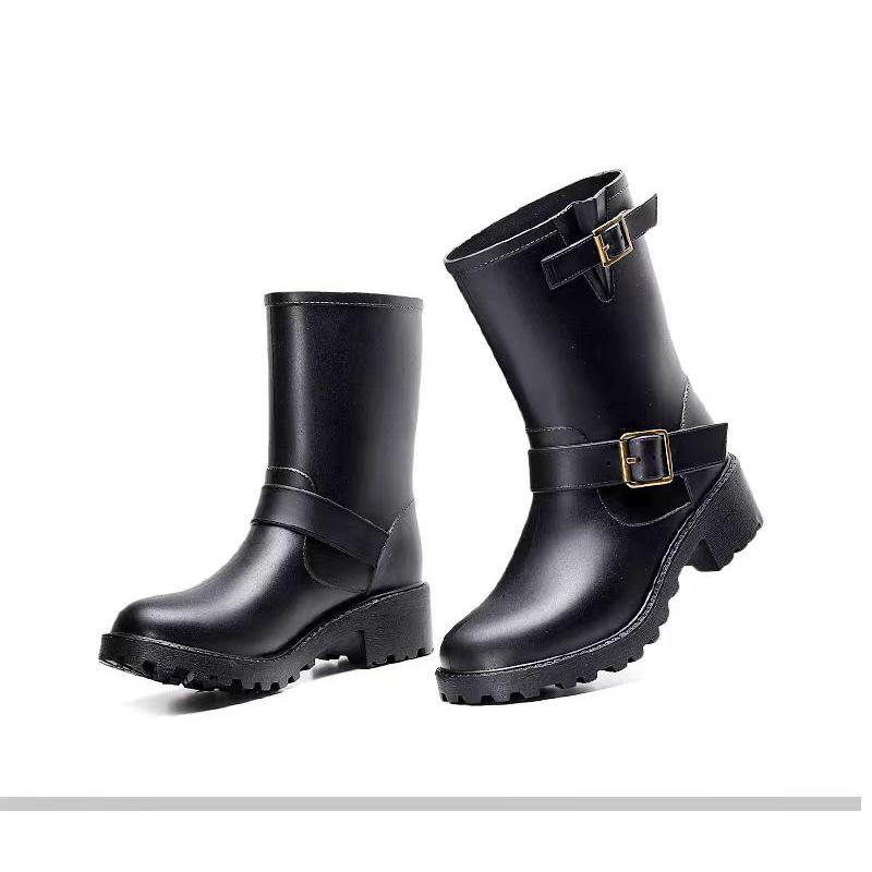 Women's Shoes 2026 New Anti Slip Rain Shoes Fashion Waterproof Boots Outdoor Women's Shoes Functional Rain Boot Zapatos De Mujer