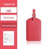 Airplane Luggage Tag for Travel, Business Trip, and Identification