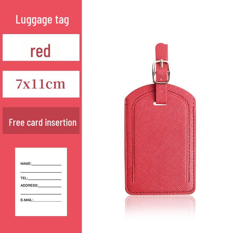 Airplane Luggage Tag for Travel, Business Trip, and Identification