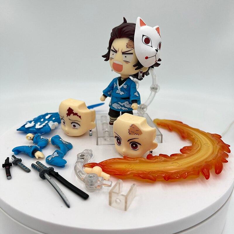 Demon Slayer Anime Figure #1541 Kyojuro Rengoku Kimetsu No Yaiba Action Figure Giyu Tomioka Figurine Toys