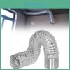 Versatile Stretchable Aluminum Foil Duct For Exhaust Fans With High Flexibility And Heat Resistance