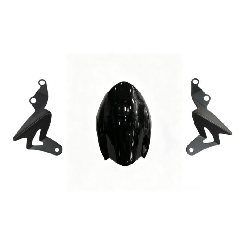 Motorcycle windshield air deflector Flow Guide Plate Double Bubble heightened version for Ducati 696 796 795 M1000