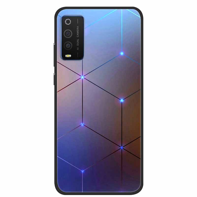 For TCL 205 Cases Fashion Silicone Soft TPU Protective Covers for TCL205 Phone Cases Floral Fundas for TCL 205 4187D 2021 Coque