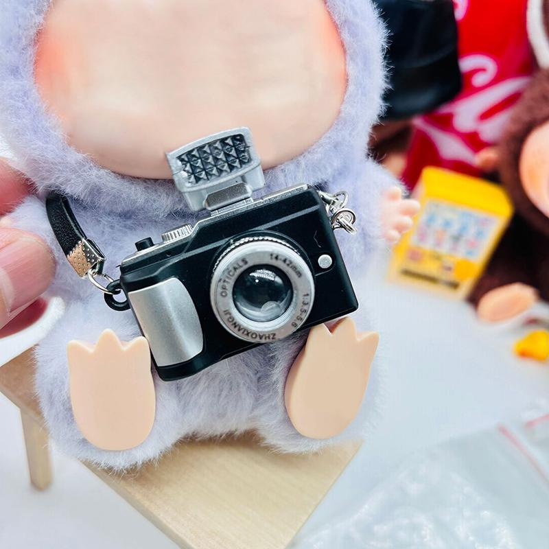 1 Piece Dolls House Accessory Home Decoration For Doll Dollhouse Miniature Digital Slr Camera Model