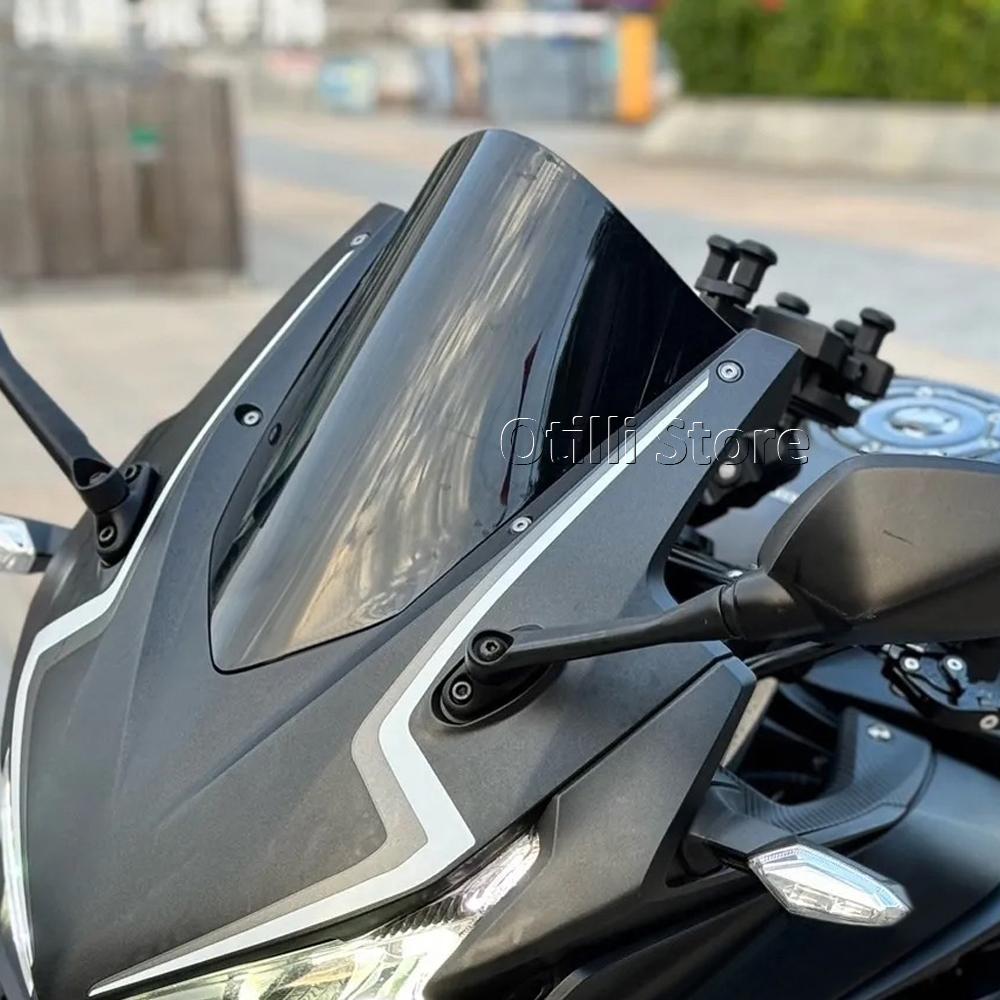New Wind Deflector For Honda CBR 500 R CBR 500R 400R 2019-2025 CBR400R CBR500R Windshield Spoiler Touring Windscreen Visor Viser