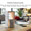 Simulated Sunrise Wake-up Alarm Clock White Noise Sleep Sound System Small Night Light High Aesthetic Bedside Table Lamp