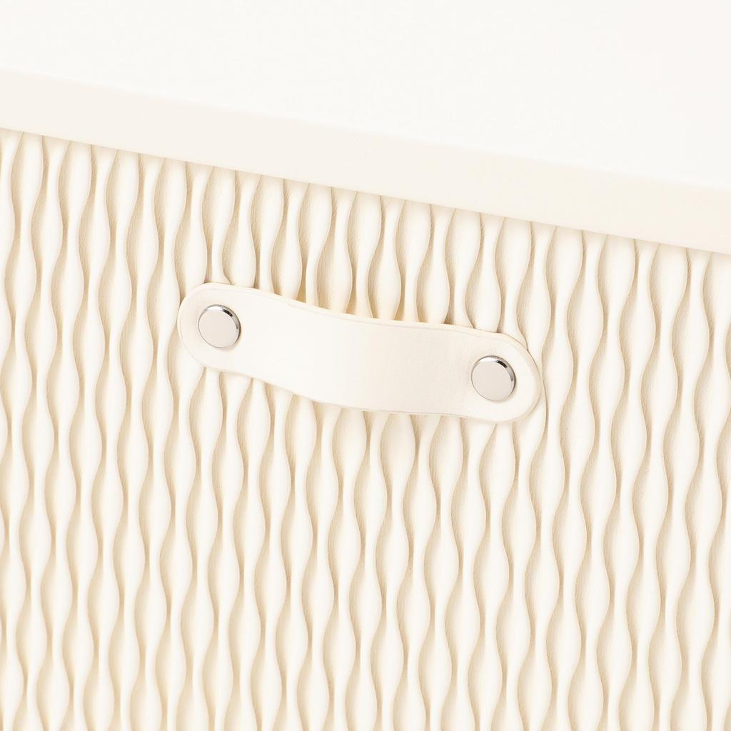 Francfranc Wave Stacking Drawer Medium, Ivory, Storage Box, Drawer Type