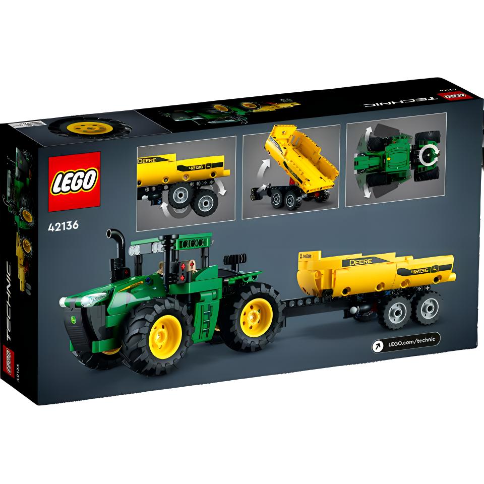 LEGO John Deere 9620R 4WD CAR Tractor Building Blocks 42136