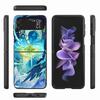 Barbatos Genshin Impact Case for Samsung Galaxy Z Flip4 Flip3 5G PC Hard Cell Phone Shell Z Flip 4 3 Black Zflip4 Zflip3 Cover