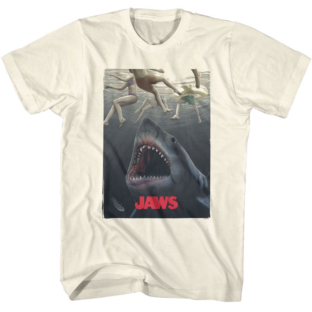 Jaws Nom Nom Legs Movie Shirt S