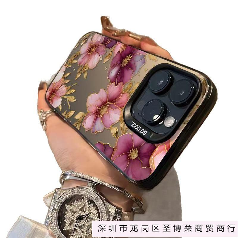 New Flower for Iphone16 Mobile Phone Case Apple 15promax/14 Personality 13pro12 Japan and Korea 11xr