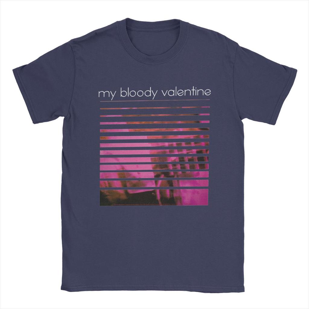 2025 new model My Bloody Valentine Loveless Tribute T Shirt Mens Pure Cotton Humorous TShirt Crew Neck Tees Short Sleeve Cloth