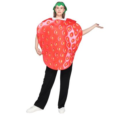 Nowy kostium imprezowy zabawna seria owocowa cosplay kostium truskawki cosplay dla dorosłych