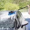 Car Wash Brush Head With Soft Bristle, Car Cleaning Brush With Protective Bumper For Cleaning Auto Cars Trucks RV Boat Deck