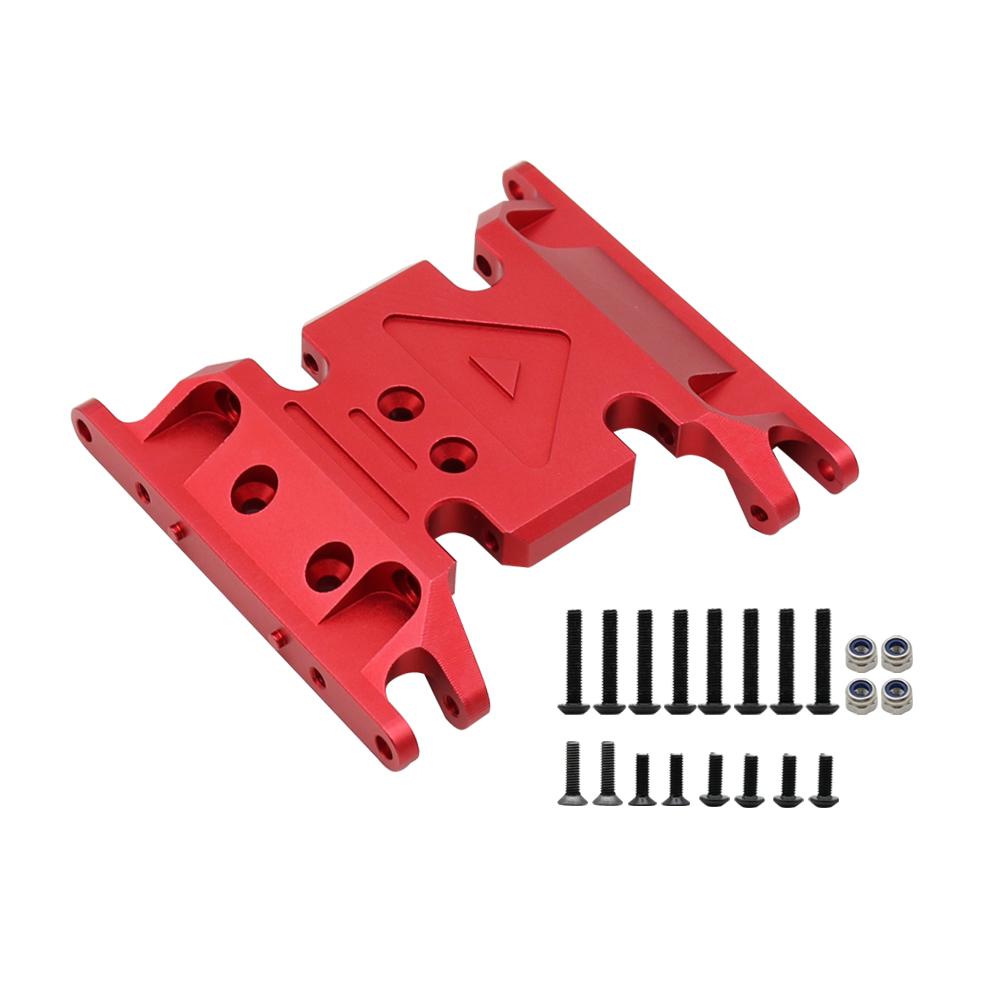 BDXRC Metal Chassis Gearbox Mount Transmission Holder for 1/10 RC Crawler Axial SCX10 II 90046 90047 90075