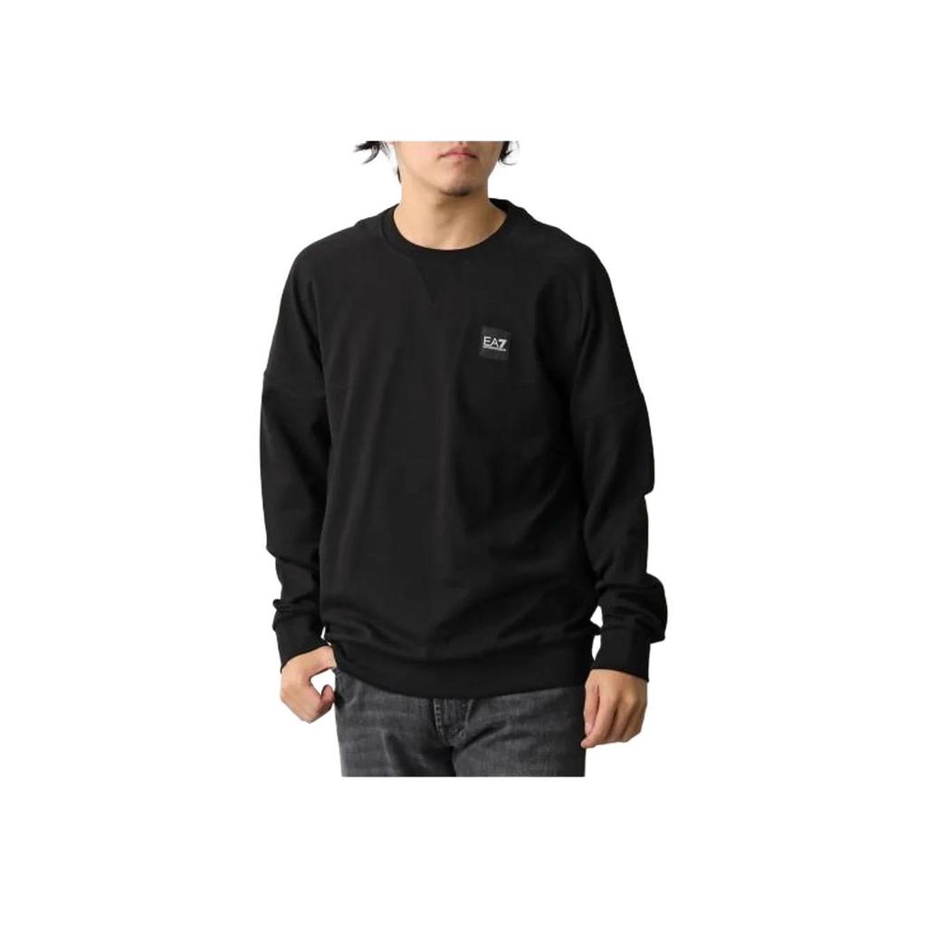 Emporio Armani EA7 FW25 Crew Neck Pullover Long Sleeve Sweatshirt Men Sweatshirt 7M000902-AF13512-UC001